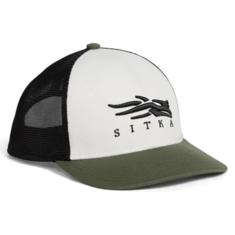 Load image into Gallery viewer, Sitka Icon Flex Mid Pro Trucker Hat - Olive Green
