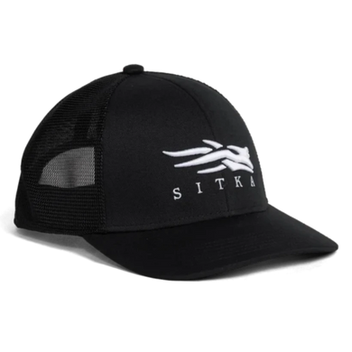 Sitka Icon Flex Mid Pro Trucker Hat - Black