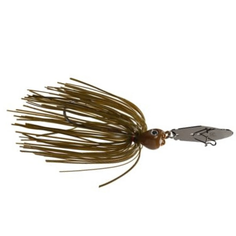 Load image into Gallery viewer, 1st Gen Fishing Copperhead Bladed Jig - Green Pumpkin
