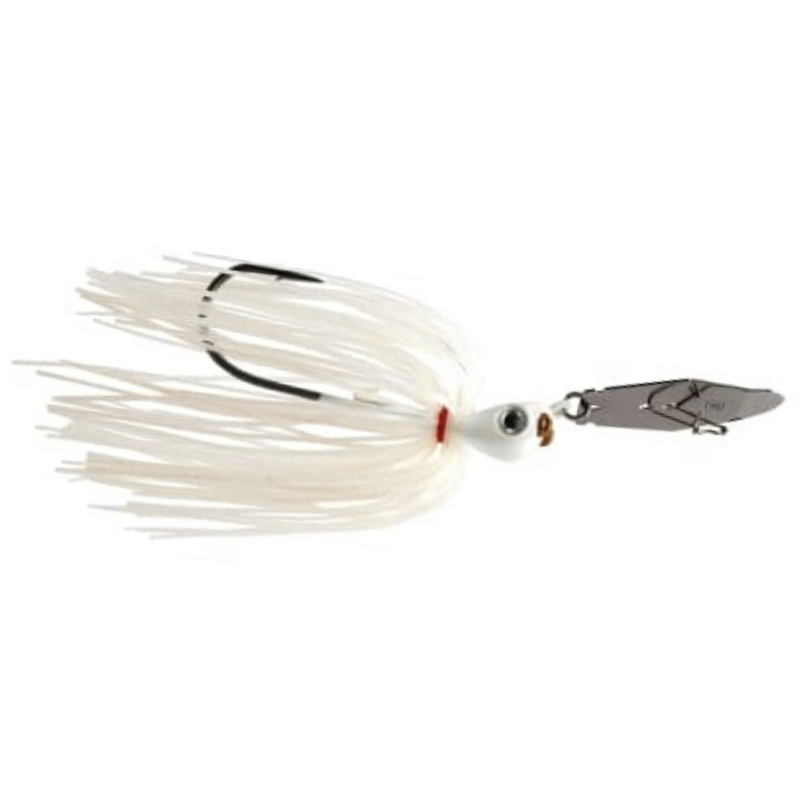 Load image into Gallery viewer, 1st Gen Fishing Copperhead Bladed Jig - White
