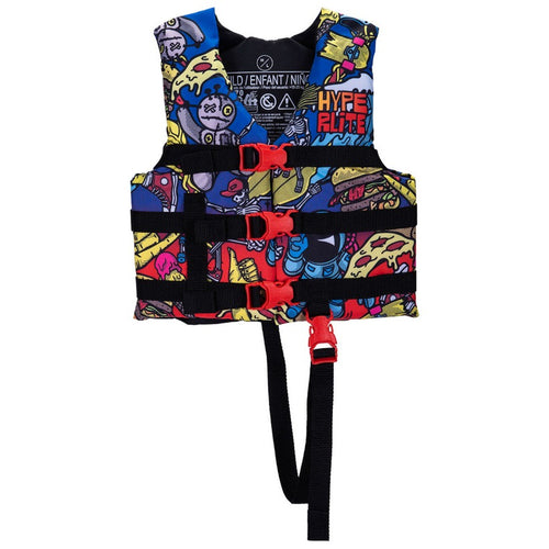 Hyperlite Child Unite CGA Life Jacket - Cartoon Print