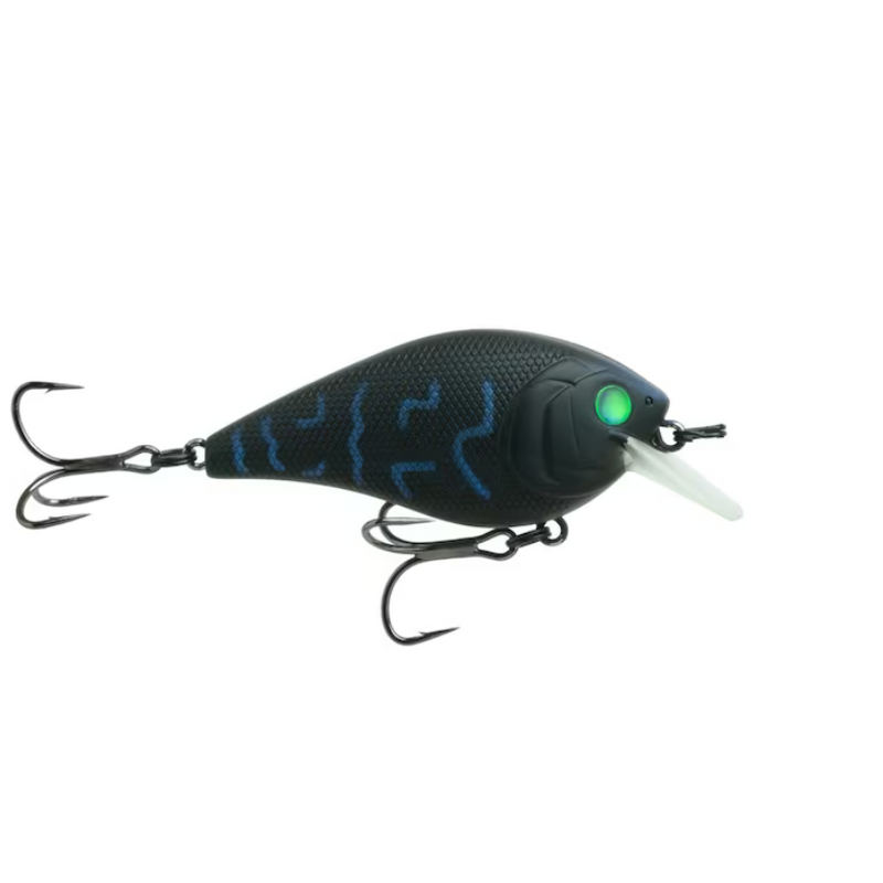 Load image into Gallery viewer, 6th Sense Crush 100X Square Bill Crankbait - Black Magic for fishing
