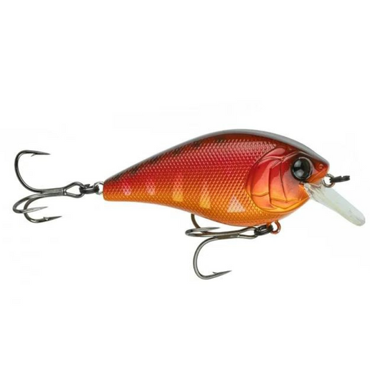 6th Sense Crush 100X Square Bill Crankbait - Mudbug Red