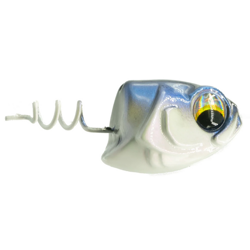 Load image into Gallery viewer, 6th Sense Fishing Treble Head Line-Thru Swimbait Jig Head - Baby Shad
