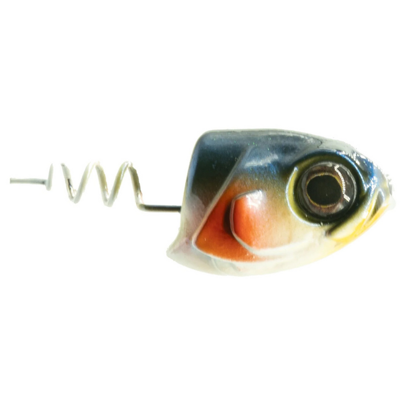 Load image into Gallery viewer, 6th Sense Fishing Treble Head Line-Thru Swimbait Jig Head - Perch Gill
