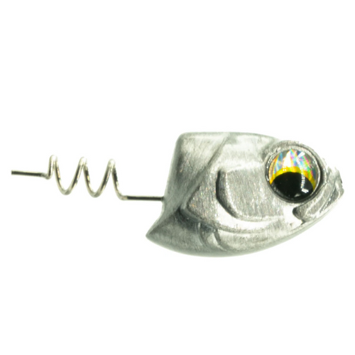 6th Sense Fishing Treble Head Line-Thru Swimbait Jig Head - Raw