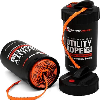 Rapid Rope Canister Flat Tactical Paracord and Refill Box