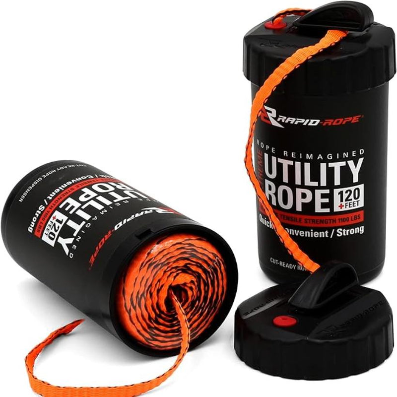 Load image into Gallery viewer, Rapid Rope Canister Flat Tactical Paracord and Refill Box
