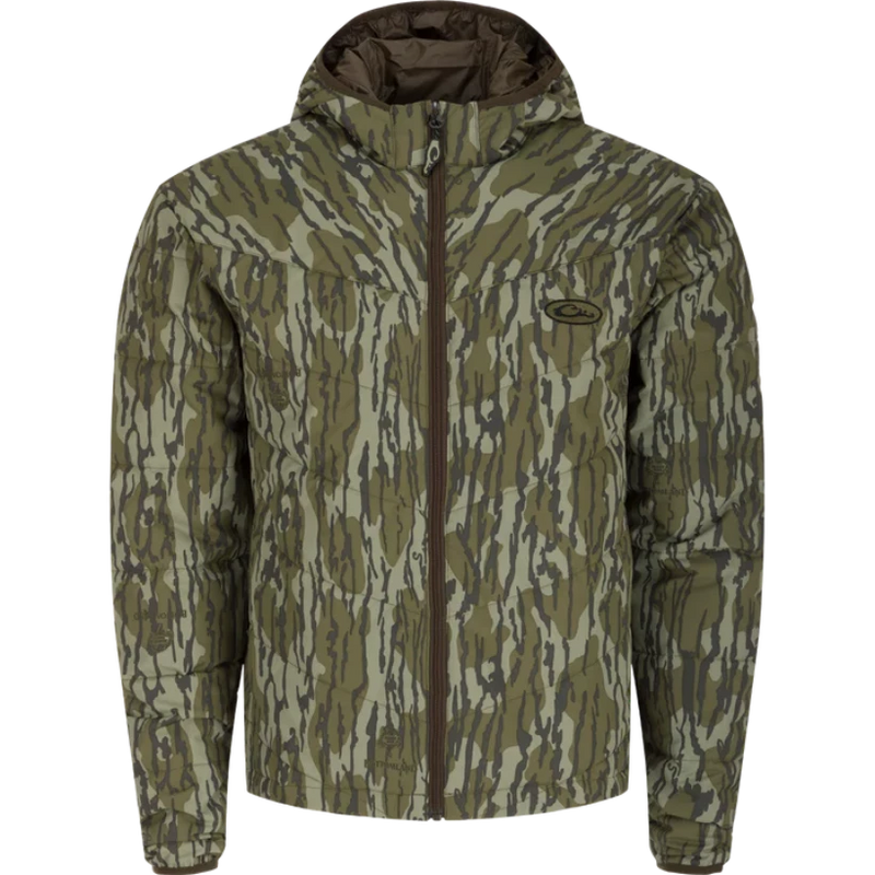 Load image into Gallery viewer, Drake MST Waterfowl Pursuit Synthetic Full Zip Jacket with Hood - Mossy Oak Bottomland
