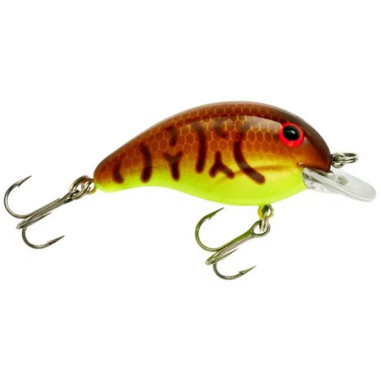 Bandit 100 Series Crankbait - Brown Craw Chartreuse Belly