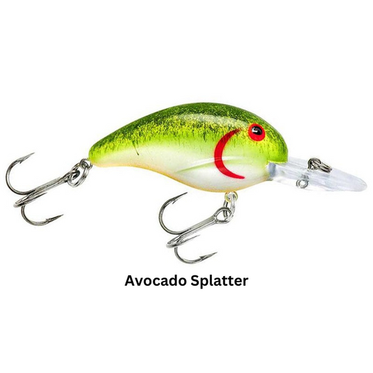 Bandit 200 Series Crankbait - Avocado Splatter