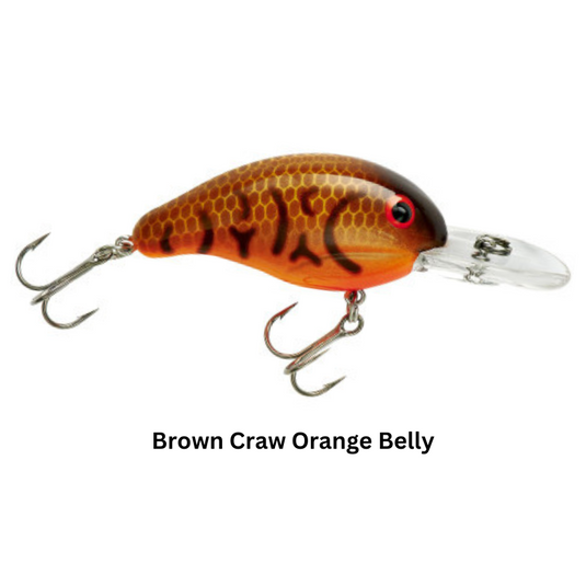 Bandit 200 Series Crankbait - Brown Craw Orange Belly