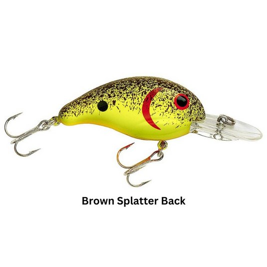 Bandit 200 Series Crankbait - Brown Splatter Back