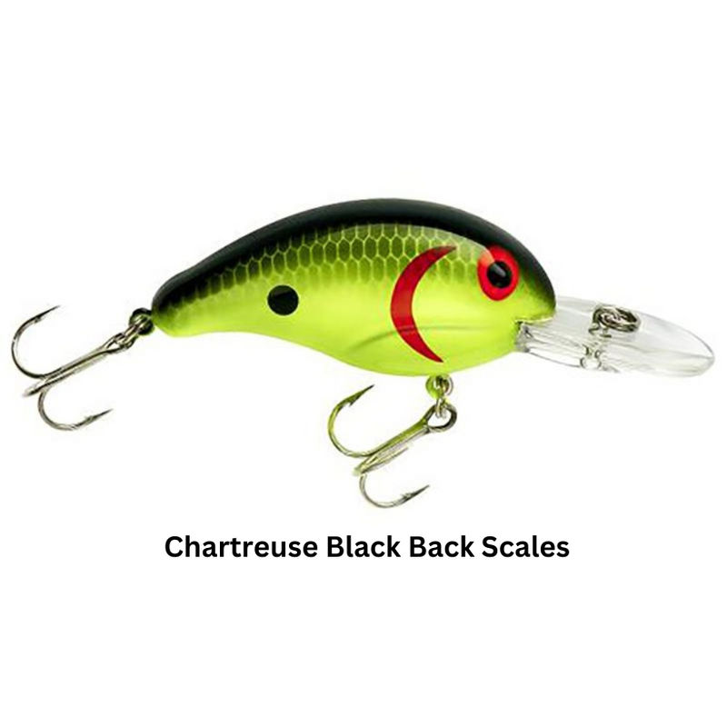 Load image into Gallery viewer, Bandit 200 Series Crankbait - Chartreuse Black Back Scales
