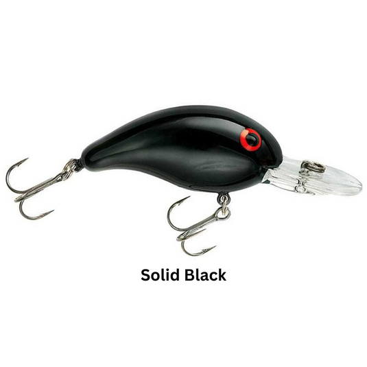 Bandit Lures 200 Series Diving Crankbaits - Solid Black