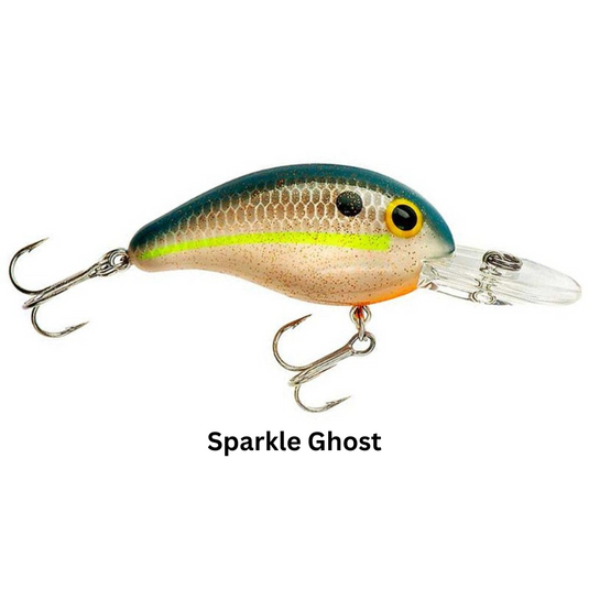 Bandit Lures 200 Series Diving Crankbaits - Sparkle Ghost