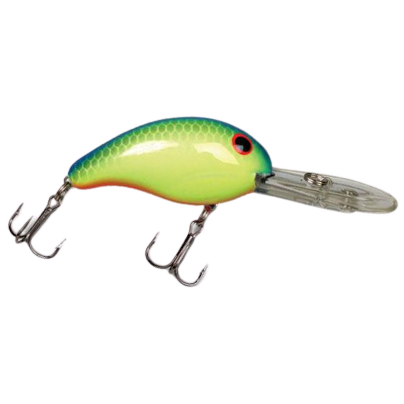 Load image into Gallery viewer, Bandit Lures 300 Series Diving Crankbaits - Chartreuse Blue Back
