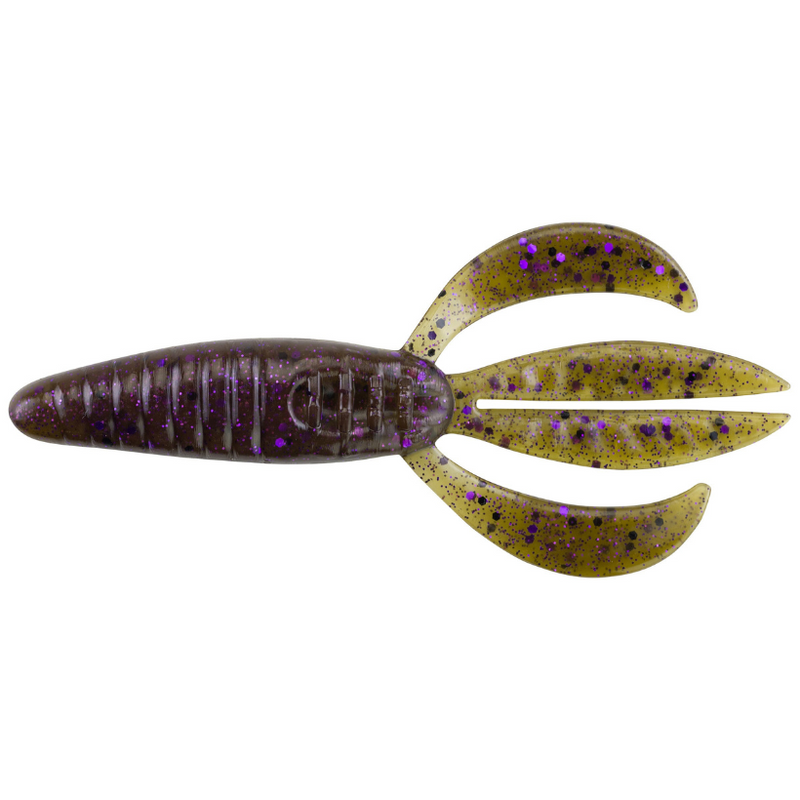 Load image into Gallery viewer, Berkley Pit Boss Pro Design Skeet Reese - Green Pumpkin Purple Fleck
