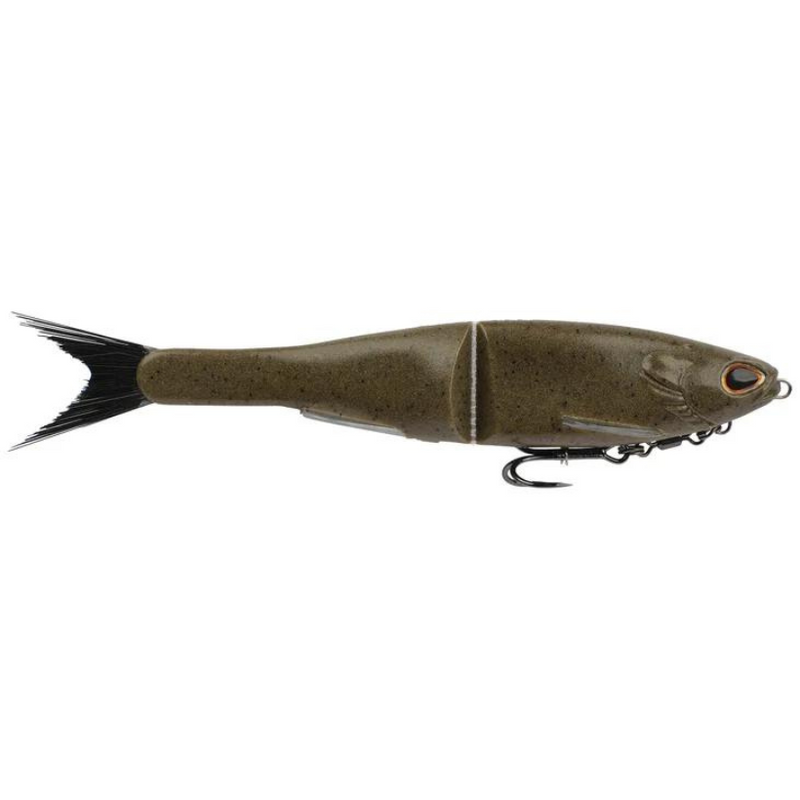 Load image into Gallery viewer, Berkley PowerBait Nessie Swimbait - Green Pumpkin
