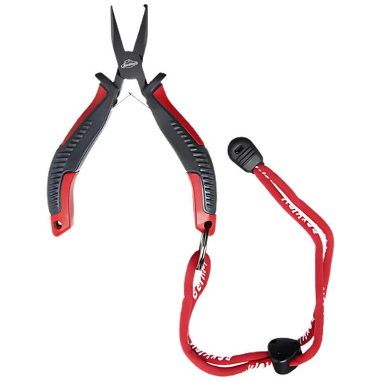 Berkley Split Ring Pliers - Red and Black 4.5