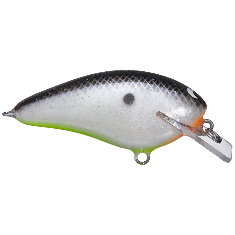 Load image into Gallery viewer, Black Label Cliff Pace 1-5 Squarebill Crankbait Chart Black - Hot Shad
