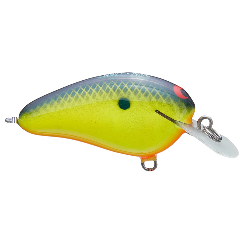 Load image into Gallery viewer, Black Label Cliff Pace Peanut Crankbaits -Chartreuse Black Back
