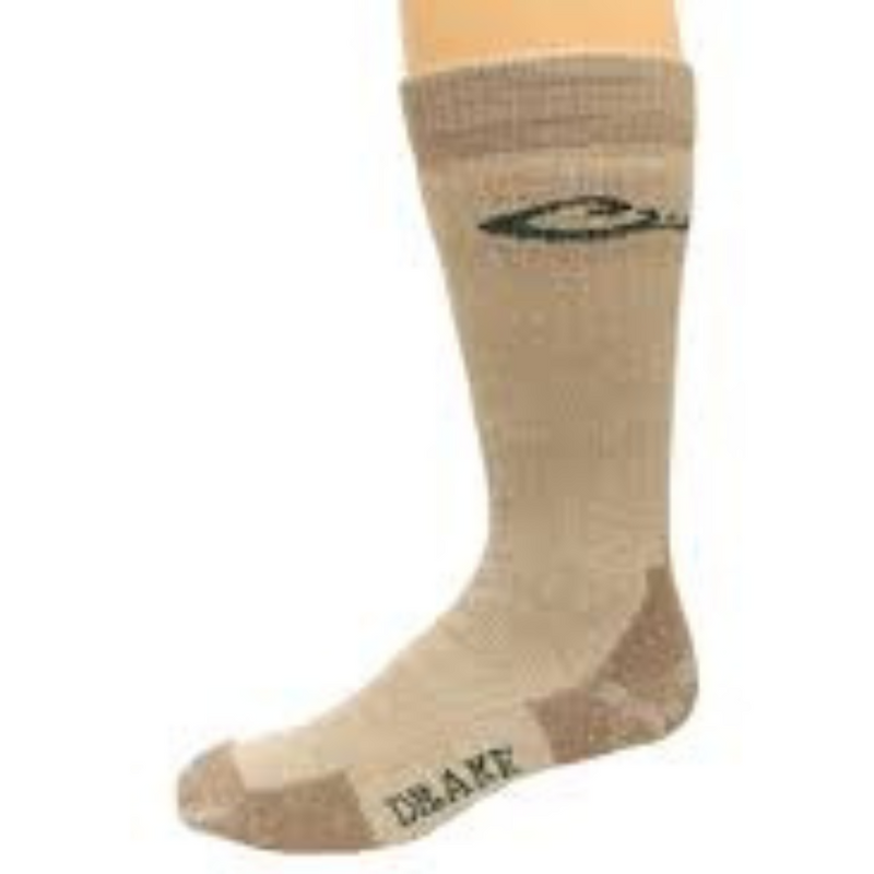 Load image into Gallery viewer, Carolina Hosiery Drake Men&#39;s Merino Wool Blend Boot Socks - Taupe - Southern Reel Outfitters
