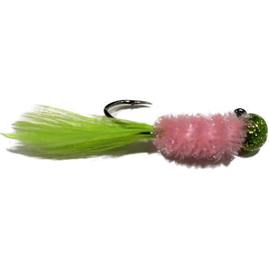 Crappie Cookies Sickle Hook Jigs - Electric Chicken - Southern Reel Outfitters