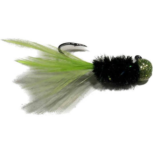 Crappie Cookies Sickle Hook Jigs - Lights Out - Southern Reel Outfitters