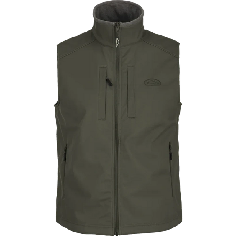 Load image into Gallery viewer, Drake Windproof Soft Shell Vest - Kalamata Olive
