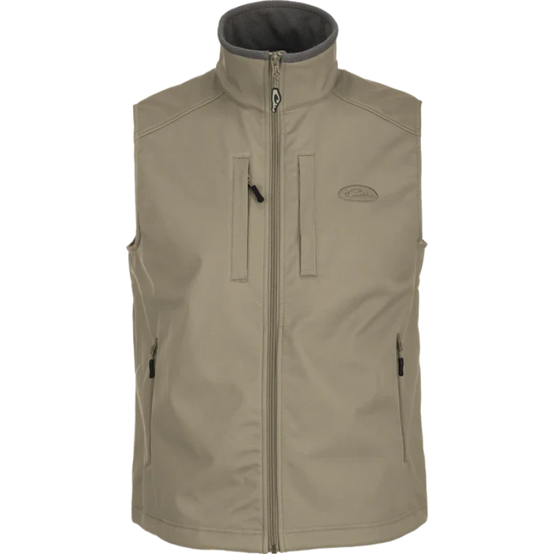 Load image into Gallery viewer, Drake Windproof Soft Shell Vest  Timber Wolf Khaki
