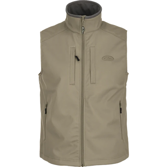 Drake Windproof Soft Shell Vest  Timber Wolf Khaki