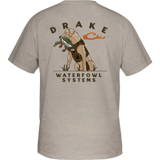 Drake Retro Short Sleeve T-Shirts - Yellow Lab