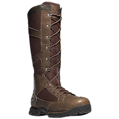 Danner Men's Pronghorn Side-Zip Snake Boot - Brown - 17in shaft