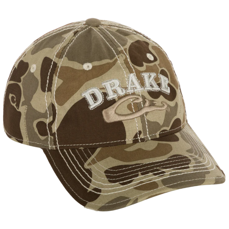 Load image into Gallery viewer, Drake Distressed 6-Panel Hats - Old School Timber
