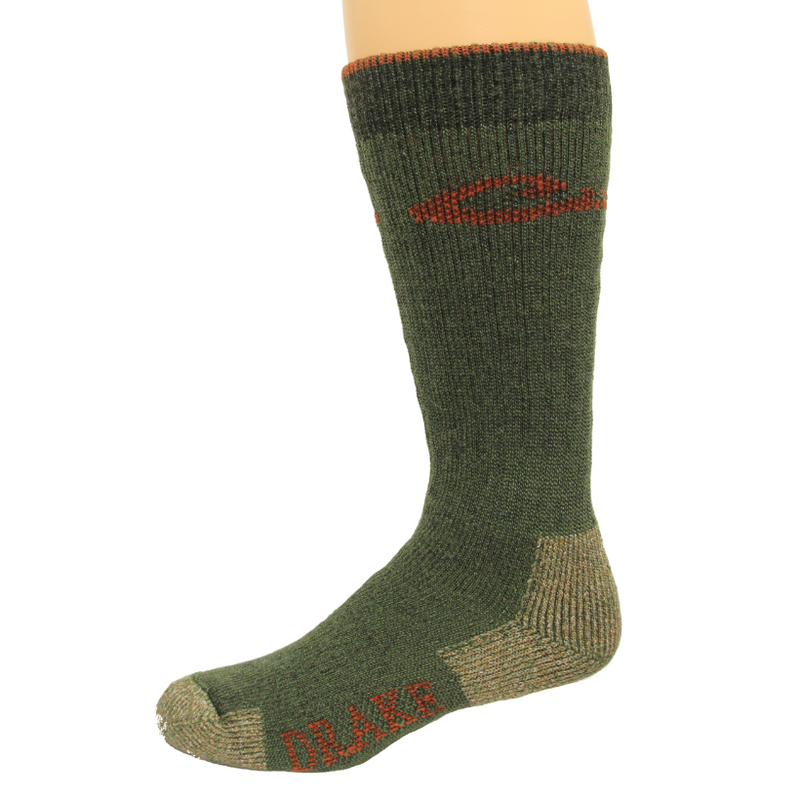 Load image into Gallery viewer, Carolina Hosiery Drake Men&#39;s Merino Wool Blend Boot Socks - Green - Southern Reel Outfitters
