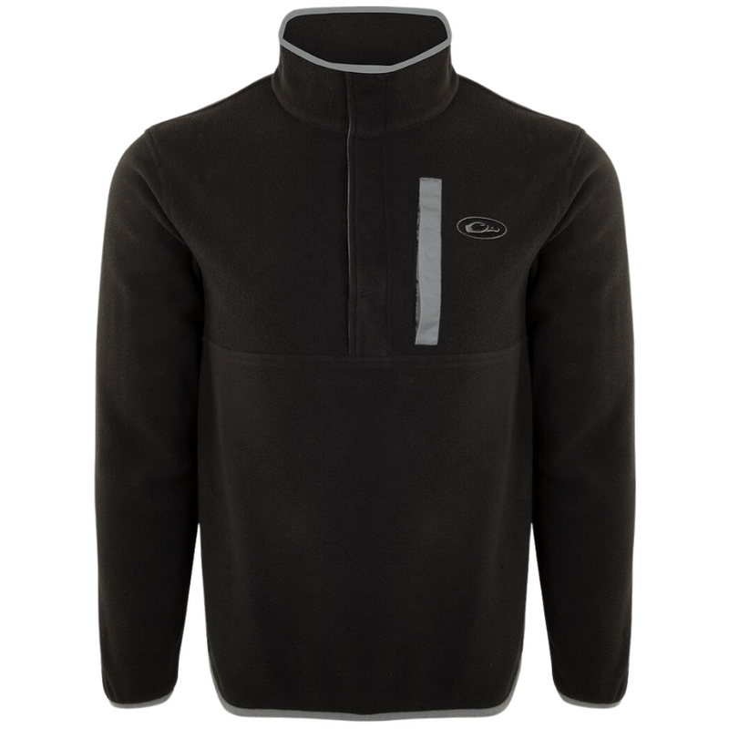 Load image into Gallery viewer, Drake Waterfowl Camp Fleece Pullover 2.0 - Black
