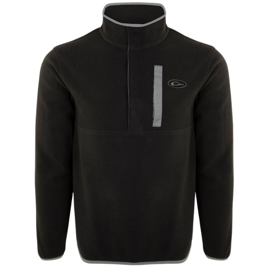 Drake Waterfowl Camp Fleece Pullover 2.0 - Black