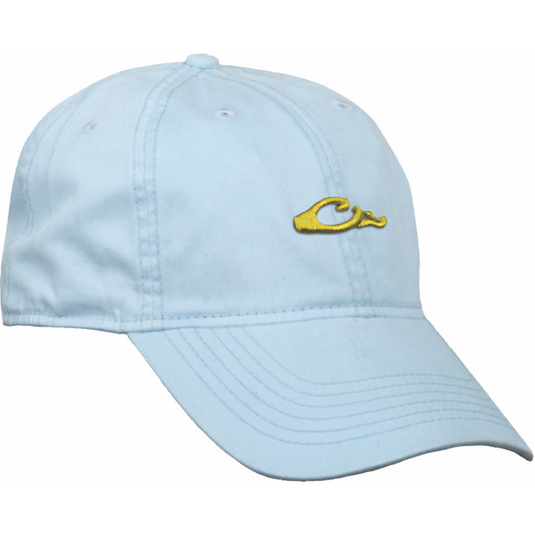 Drake Waterfowl Cotton Twill Logo Hat - Baby Blue