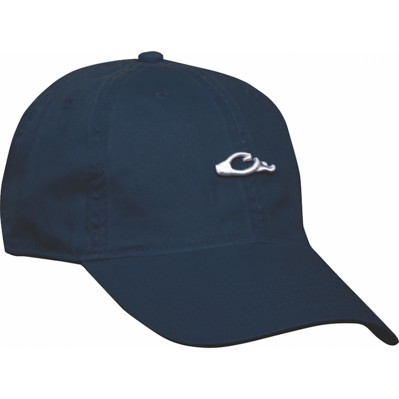 Load image into Gallery viewer, Drake Waterfowl Cotton Twill Logo Hat - Navy
