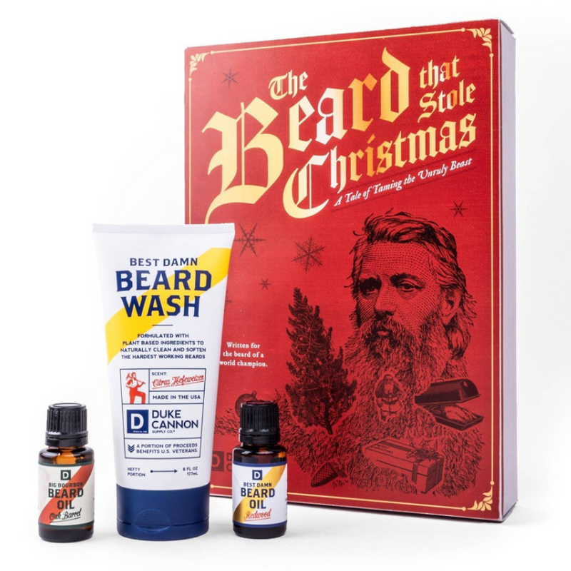 Load image into Gallery viewer, Duke Cannon Gift Set - The Beard That Stole Christmas
