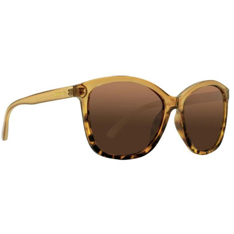 Load image into Gallery viewer, Epoch Elizabeth Sunglasses - Tortoise to Brown Frames with Brown Gradient Lens
