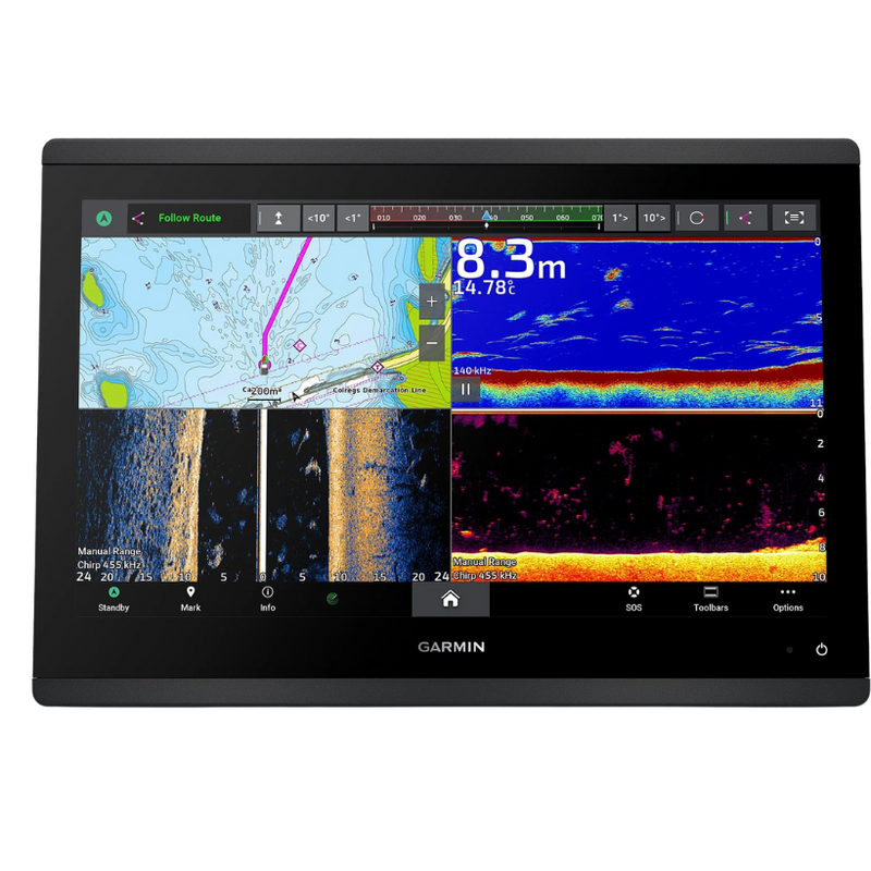 Load image into Gallery viewer, Garmin GPSMAP 1643 No Transducer Fish Finder
