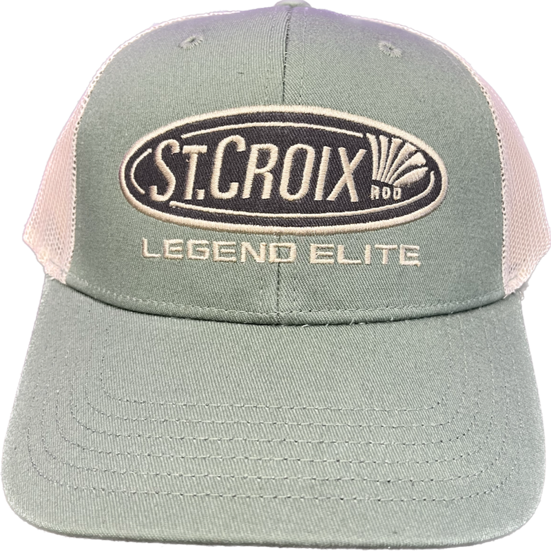 Load image into Gallery viewer, St. Croix Logo Hat - Light Gray - Mesh Back
