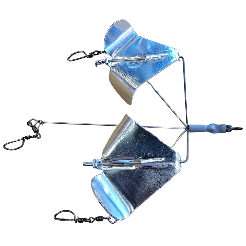 Load image into Gallery viewer, J &amp; H Tackle Buzz N Frenzy Buzzbaits - Silver
