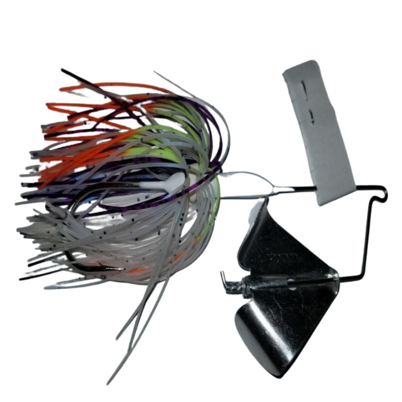 Load image into Gallery viewer, J &amp; H Tackle Head-Knockers Buzz Baits - Cole Slaw with Silver Blade
