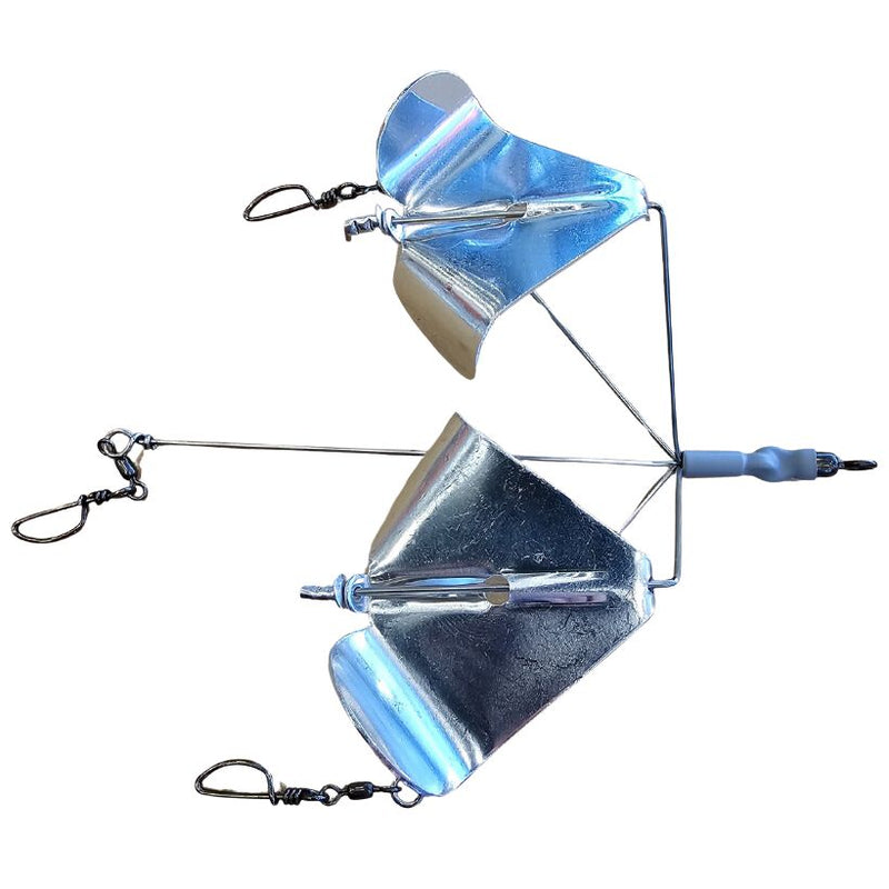 Load image into Gallery viewer, J &amp; H Tackle Buzz N Frenzy Buzzbaits -Silver
