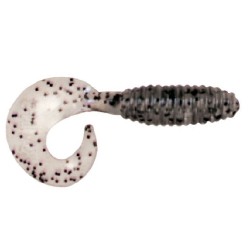 Load image into Gallery viewer, Kalin&#39;s Lunker Grubs - Smoke Salt and Pepper
