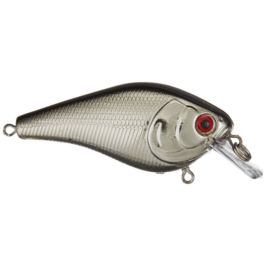 Luck E Strike Rick Clunn Squarebill Crankbaits - Chrome Black