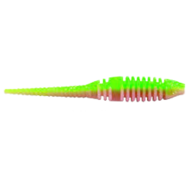 Load image into Gallery viewer, Luck E Strike Sickle Tail Jigs - Electric Chicken
